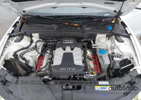 2013 Audi S5 3.0T Premium Plus z USA, uszkodzony, nr VIN WAUVGAFR5DA061189